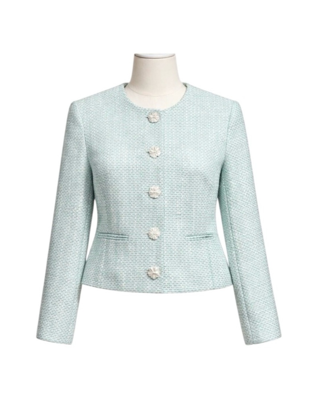 NEW J.Crew Factory Women’s Petite Tweed Jacket 12P